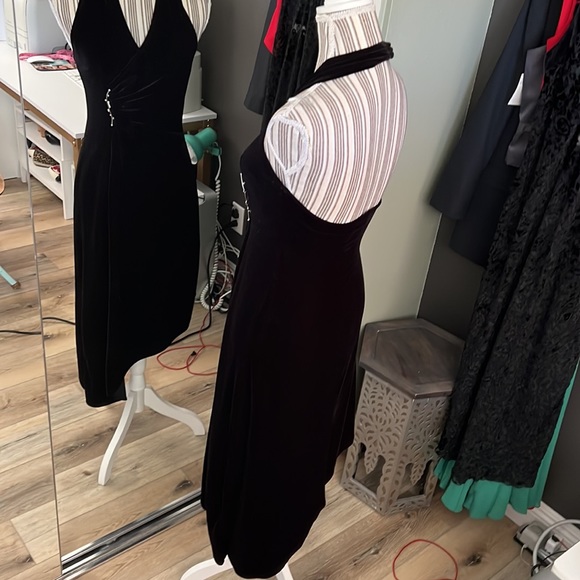 Robbie Bee, velvet like gown, STUNNING - Picture 5 of 7